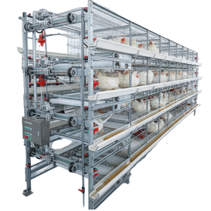 Cages de ponte pour poules, équipements pour poulaillers, équipements de batterie galvanisés, élevage en batterie, cage d'élevage pour poules pondeuses - Product Image 1