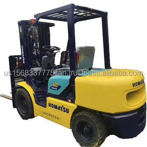 Montacargas Diésel Usado de 3 Toneladas Marca Komatsu en Excelentes Condiciones y Listo para Usar. Componentes Principales: Motor, Caja de Cambios, Bomba, Rodamientos - Product Image 1