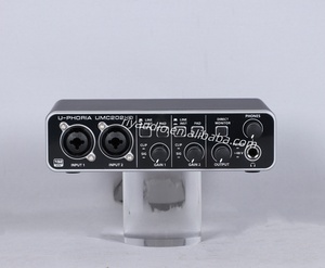 <span class=keywords><strong>Tarjeta</strong></span> <span class=keywords><strong>de</strong></span> <span class=keywords><strong>Sonido</strong></span> Externa USB Inalámbrica UMC202HD, Interfaz <span class=keywords><strong>MIDI</strong></span>, Preamplificadores <span class=keywords><strong>de</strong></span> Micrófono, Compatible <span class=keywords><strong>con</strong></span> 10 Dispositivos, Grabación <span class=keywords><strong>de</strong></span> Estudio, Reducción <span class=keywords><strong>de</strong></span> Ruido - Product Image 5