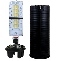 Qianhong GJS03-M4AX-576 576 Cores Dome Type Heat-shrinkable Sealing Fiber Splice Closure with 1+5 Ports for FTTX 3-year Warranty