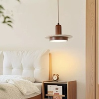 Lampe suspendue vintage pour chambre à coucher, salle à manger, style rétro en pierre jaune, design Wabi-Sabi, pour bar, comptoir, îlot, table à thé