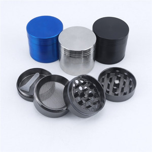 4 Layered Zinc alloy Metal <b>Grinder</b> 40MM 50MM 63MM with custom logo - Product Image 2
