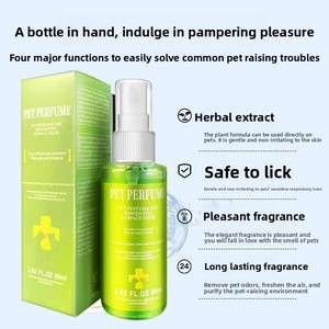 Perfume para Animais de Estimação à Base de Plantas de 50ml, Desodorizante Corporal para Gato e Cachorro, Spray de Fragrância para Atacado - Product Image 4