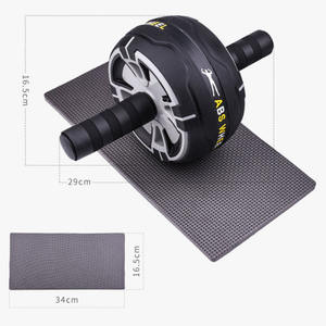 腹轮健身套装推举杆钢+ABS+海绵材质黑色可定制徽标男女通用OEM品牌型号<span class=keywords><strong>CA</strong></span>-25-03家用 - Product Image 3