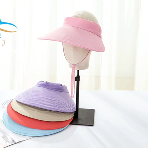 Material <span class=keywords><strong>DE</strong></span> Nylon 100% protección UV impermeable deportes sombreros al aire libre secado rápido vacía arriba sombrero <span class=keywords><strong>de</strong></span> sol - Product Image 2