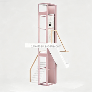 Ascenseurs modernes pour villas à 3 étages, ascenseurs résidentiels pour maisons à 5 étages, cabine en verre, ascenseurs pour petits logements - Product Image 4