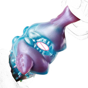 FAAK Drop Shipping nuovo Silicone liquido <span class=keywords><strong>Sex</strong></span> Toy per gli uomini <span class=keywords><strong>Sex</strong></span> Anus bambole blu coniglio maschio masturbazione aereo Cup - Product Image 6