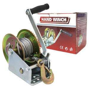 Verricello Manuale a Cavo da 1200 libbre, Verricello a Mano con Fune Metallica per Traino, Ideale per Imbarcazioni - Offerta Speciale - Product Image 2