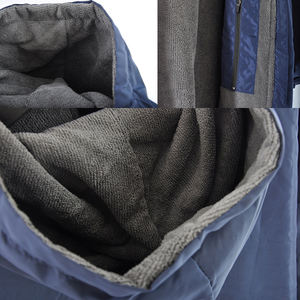 Serviette interchangeable à double couche, pour femme, modèle Unique, tissu en coton, intérieur/extérieur, Robe <span class=keywords><strong>Poncho</strong></span> de <span class=keywords><strong>Surf</strong></span> avec capuche - Product Image 4