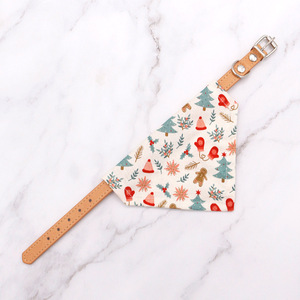 Gato <span class=keywords><strong>perro</strong></span> Baba toalla dibujos animados algodón triángulo toalla Teddy <span class=keywords><strong>Akita</strong></span> gato Navidad collar puede ser remolcado - Product Image 3