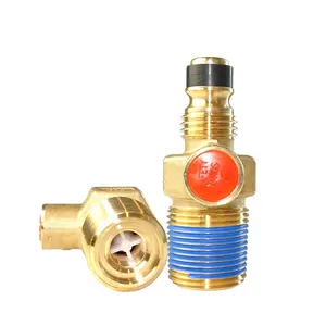 SiAN LPG Cylinder Valve Manufacturer Self-closing Valves Kitchen Cooking Propane Tank D16 Compact Valve For Philippines