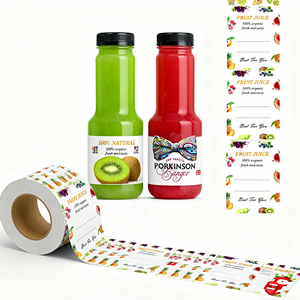 Personnalisation d'étiquettes <span class=keywords><strong>de</strong></span> bouteilles adhésives complètes, usine d'impression d'étiquettes professionnelle - Product Image 6