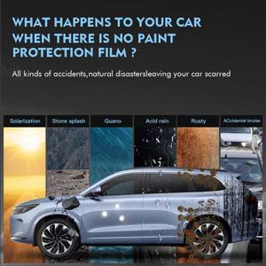 Vente en gros Film TPU PPF transparent 1.52*15m Protection de peinture de voiture auto-cicatrisante <span class=keywords><strong>Garde</strong></span> du <span class=keywords><strong>corps</strong></span> anti-jaunissement Fonction de changement de couleur - Product Image 4