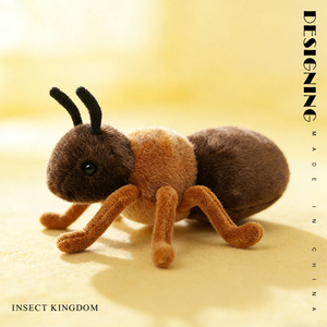 Giocattolo di Peluche a Forma di Insetto Morbido da 20 cm, Formica Pelosa Imbottita, Giocattoli di Peluche a Forma di Animali - Product Image 2