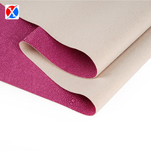 Cuir synthétique en PVC souple gaufré à motif animal avec motif de peau de poisson <span class=keywords><strong>diable</strong></span> pour la confection de vêtements - Product Image 2