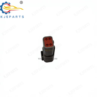 Boîtier de connecteur femelle automobile DT04-4P, 4 broches, coque en plastique étanche pour faisceau de câbles de véhicule