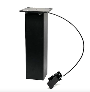 מודרני מתקפל מרובע טלסקופי אלומיניום הידראולי ריהוט שולחן גובה מתכוונן רגל שולחן - Product Image 1