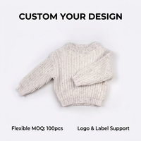 Conjunto de punto personalizado para recién nacido, 100% algodón, 4 piezas, cárdigan de punto, gorro, manoplas, ropa de bebé OEM