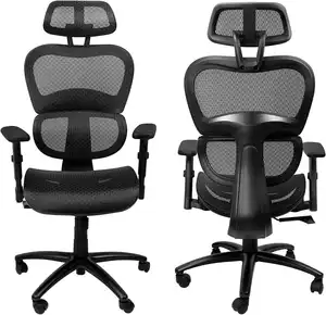 Competitive Price Ergonomic Design Modern Style Adjustable Swivel Mesh Office Chair With Wheels