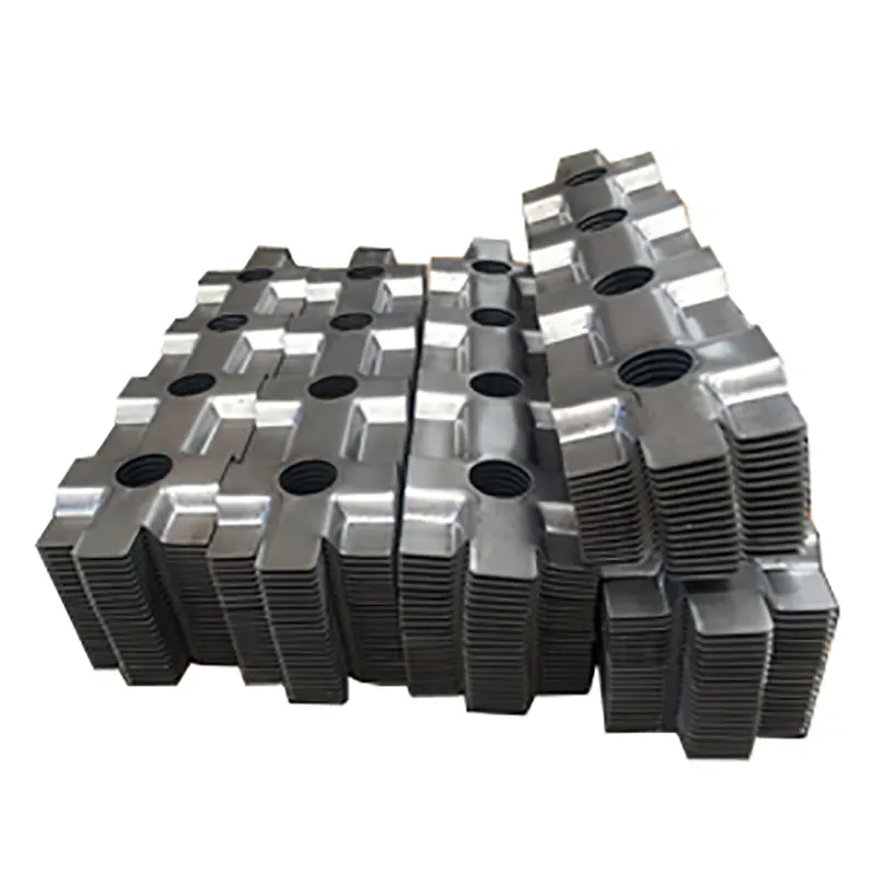 Moule de plaque de bloc de verrouillage en métal pour béton léger 600*150mm