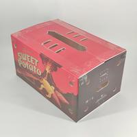Conteneur d'emballage OEM pour légumes-racines agricoles, type caisse creuse, pour patates douces et sushis, recyclable, empilable et réutilisable