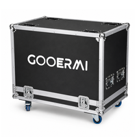 OEM Maßgefertigter Lautsprecher-Flightcase für Line Array PA-Lautsprecher Subwoofer Langlebiger Aluminium-Roadcase mit Rädern