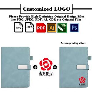 A5 PU Leather <b>Notebook</b> 160 Page Hardcover Diary Magnetic Closure Water-Resistant Ruled Pages Mini Calendar Weekly View Students - Product Image 2