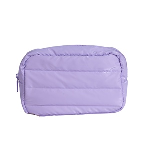 Bolsa de Maquillaje con Cierre y <span class=keywords><strong>Logotipo</strong></span> Personalizado, Bolsa de Almacenamiento de Viaje Impermeable de Algodón, Portátil y Grande para <span class=keywords><strong>Mujer</strong></span>, Bolsa de Cosméticos - Product Image 6