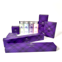 Kit d'accessoires de toilette pour invités, personnalisé OEM, 5 étoiles, jetable, écologique, moderne, avec produits minéraux, pour hôtels et salles de bain