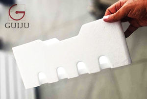 เครื่องผลิตกล่องโฟม EPS ยี่ห้อ GUIJU เครื่องขึ้นรูปโฟม EPS อัตโนมัติ เครื่องขึ้นรูปทรง EPS สายการผลิตกล่องปลาโพลีสไตรีน - Product Image 5