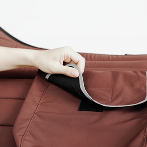 Silla de Montar para Doma Clásica con Colores Personalizados, Tela de Algodón de Alta Calidad, Acolchado de Espuma Ajustable, Almohadilla de Salto Ecuestre - Product Image 1