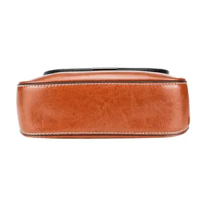 Bolsos de Hombro AndoBag para Mujer, Bolso Bandolera de Cuero Genuino, Bolso de Mano Moderno con Patrón de Cocodrilo Retro 1595 - Product Image 5