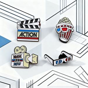 Badges personnalisés en gros pour usine : épinglettes, badges en métal, artisanat, conception de logos d'entreprise, d'école, badges en émail souple et dur - Product Image 3