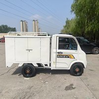 Mini fourgon électrique fermé 72 V, 2000 W, charge utile de 800 kg, 2 places, vitesse maximale de 45 km/h, pick-up
