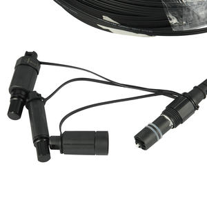 Conectores Corning <span class=keywords><strong>Opti</strong></span>-tap Cable de bajada SST Cable OptiTap preconectorizado sin gel dieléctrico plano no blindado - Product Image 3