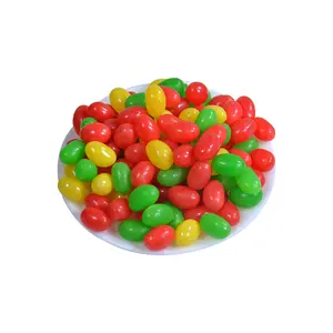 Hoge Kwaliteit Chinese Fabrikant Fruitige Smaak Gummy Zoetigheden 1Kg Zacht Gemengd Diverse Fruit Jelly Beans