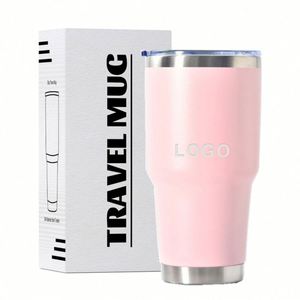 Gobelet isotherme personnalisé de 30 oz à double paroi en acier inoxydable, tasse à café et à eau à prix abordable, tasses de voyage pour voiture de 30 oz avec couvercle - Product Image 1