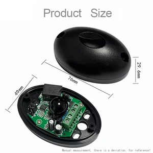 Phổ ngoài trời cảm biến chùm tia hồng ngoại cho cổng Opener photocell phụ kiện với Mã học tập cho cửa trượt - Product Image 4