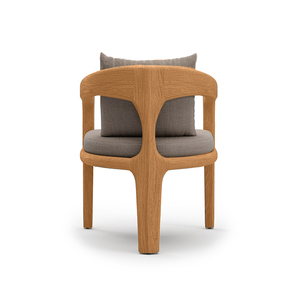 Muebles de Exterior, Juego de Mesa y Sillas de Comedor de Teca, Madera para Patio, Resistente al Agua, Juego de Mesa de Comedor para Jardín - Product Image 4