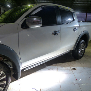 อะไหล่รถยนต์ 4x4 สำหรับรถกระบะ TRITON L200 รถบรรทุกอัตโนมัติ บันไดข้างพับเก็บได้ PS-MT268 ที่พักเท้าแบบยืดหดได้ อลูมิเนียม - Product Image 4