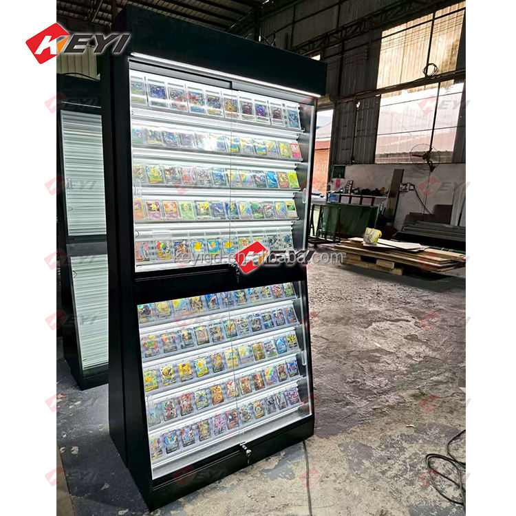 KEYI Collectible Sports Card Display Case Acrylic Graded Lockable Card ...