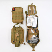 Trousse de premiers secours Gauke, sac en tissu Oxford imperméable, certification CE ISO 13485, garantie 5 ans, stérilisation EO, poignée D-Grip, extérieur