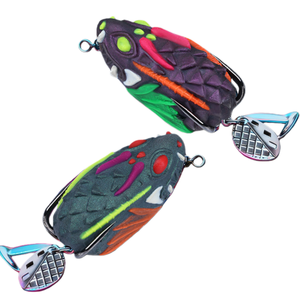 เหยื่อปลอม SNEDA รุ่นอัพเกรด แบบตะขอเดี่ยว ใบมีดคู่ รูปทรง<span class=keywords><strong>กบ</strong></span> วัสดุยางนิ่ม สำหรับ<span class=keywords><strong>ตก</strong></span><span class=keywords><strong>ปลา</strong></span>แบส แบบไม่ติดต้นไม้ - Product Image 6