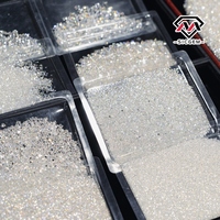 SICGEM Pierres de mêlée Moissanite en vrac personnalisées VVS1 0.8MM-2.9MM Source d'origine Blanc D Couleur directe du fabricant