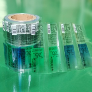 Tùy Chỉnh Bopp Nước Khoáng Chai Biểu Tượng Dán Chai Bao Bì Không Thấm Nước Chết Cắt Cmyk Màu Sắc Nhãn Dán Nhãn Cuộn Tấm - Product Image 3