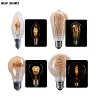 Lampe rétro sur mesure facile à installer, lampe Edison, ampoule à filament vintage, ampoule LED décorative pour la décoration de café et de restaurant