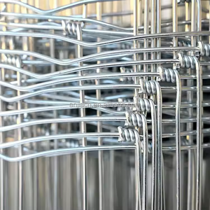 รั้วฟาร์มกันสนิมแบบชุบสังกะสี ข้อต่อแบบบานพับ ขนาด 2.5 มม. สำหรับปศุสัตว์ในฟาร์ม - Product Image 4