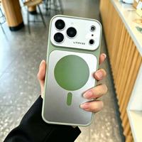 Nouvelle Arrivée - Coque de Protection pour Téléphone Portable avec Cadre Antichoc en TPU et PC, Protection de l'Objectif, pour iPhone 13 14 15 16 17 18 Pro Max