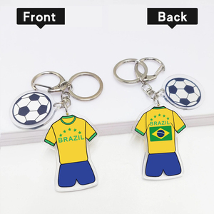 Mini llavero de acrílico con diseño de jersey para mochila, bolso, tirador de cremallera y adorno para bolso - Product Image 4