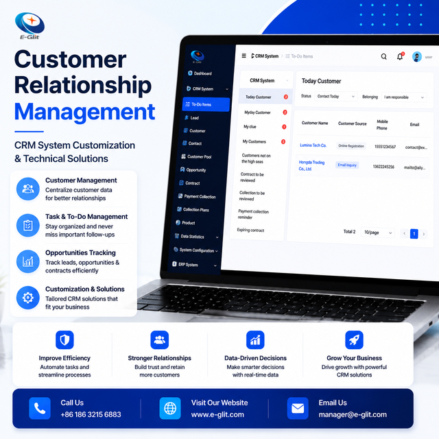 CRM Software for Growing Businesses, Used for Sales Customer Follow-Up and Relationship Maintenance